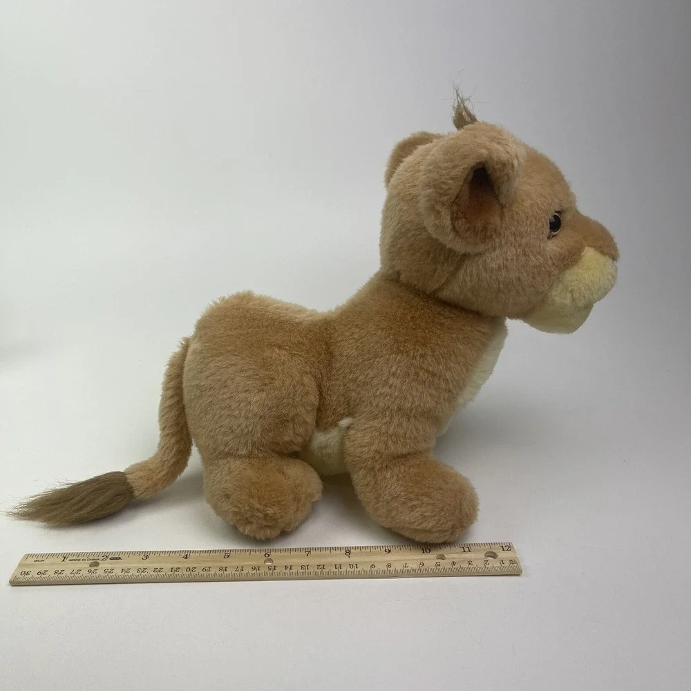 Vintage Plush Baby Lion Cub Circus Safari Zoo Wildlife Lemonwood‎ Stuffed Animal